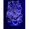 Акриловый светильник-ночник Фейри Тейл (Fairy Tail) синий tty-n000863